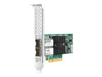 HPE 546SFP+ - Nätverksadapter - PCIe 3.0 x8 - 10 Gigabit SFP+ x 2 - för Apollo 4200 Gen9; ProLiant DL20 Gen9, DL360 Gen9, XL230a Gen9, XL270d Gen9; StoreEasy 3850 779793-B21