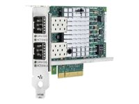 HPE 560SFP+ - Nätverksadapter - PCIe 2.0 x8 - 10Gb Ethernet x 2 - för Apollo 4200 Gen9; ProLiant DL20 Gen9, ML30 Gen9; SimpliVity 380 Gen9; StoreEasy 3850 665249-B21