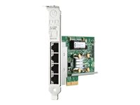 HPE 331T - Nätverksadapter - PCIe 2.0 x4 låg profil - Gigabit Ethernet x 4 - för Apollo 4200 Gen10; ProLiant DL380 Gen10, XL170r Gen10, XL190r Gen10; SimpliVity 380 Gen10 647594-B21