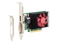 NVIDIA GeForce GT730 - Grafikkort - GF GT 730 - 2 GB DDR3 - PCIe x8 låg profil - DVI, DisplayPort - för HP 280 G4 (micro tower, SFF), 285 G3, 290 G3, 290 G4; Desktop Pro A G3; EliteDesk 705 G4 (SFF), 800 G3 (SFF, tower), 800 G4; ProDesk 400 G4 (micro tower, SFF), 400 G6, 600 G3 (micro tower, SFF), 600 G5; Workstation Z1 G5 Entry Z9H51AA