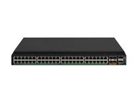 HPE FlexFabric 5901AF 48-Port 1GBaseT 4XG 2QSFP+ Switch - Switch - L3 - Administrerad - 48 x 10/100/1000 + 4 x 10 Gigabit Ethernet / 1 Gigabit Ethernet SFP+ + 2 x 40 Gigabit QSFP+ - rackmonterbar JL864A