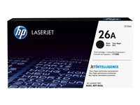 HP 26A - Svart - original - LaserJet - tonerkassett (CF226A) - för LaserJet Pro M402, MFP M426 CF226A