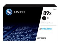 HP 89X - Hög kapacitet - svart - original - LaserJet - tonerkassett (CF289X) - för LaserJet Enterprise M507, MFP M528; LaserJet Enterprise Flow MFP M528 CF289X