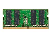 HP - DDR4 - modul - 32 GB - SO DIMM 260-pin - 2666 MHz / PC4-21300 - 1.2 V - ej buffrad - icke ECC - för Workstation Z2 Mini G4 Entry, Z2 Mini G4 High Performance, Z2 Mini G4 Performance 6FR89AA