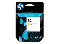 HP 82 - 69 ml - gul - original - bläckpatron - för DesignJet 10, 120, 20, 50, 500, 510, 800, 815, 820; Designjet Copier cc800 C4913A