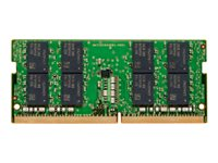 HP - DDR4 - module - 32 GB - SO DIMM 260-pin - 2666 MHz / PC4-21300 - 1.2 V - ej buffrad - icke ECC - för (non-ECC): ZBook 15 G4, 15 G5, 15 G6, 15v G5, 17 G4, 17 G5, 17 G6, Create G7, Studio G4, Studio G5, Studio G7, Studio x360 G5; ZBook Fury 15 G7, 17 G7 6NX83AA#AC3