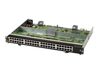HPE Aruba 6400 - Expansionsmodul - Gigabit Ethernet (PoE) x 48 - för HPE Aruba 6405 Switch Bundle, 6410 Switch Bundle R0X38A