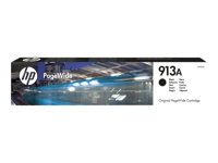 HP 913A - Svart - original - PageWide - bläckpatron - för PageWide 352, MFP 377; PageWide Managed MFP P57750, P55250; PageWide Pro 452, 477, 552 L0R95AE