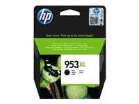 HP 953XL - 42.5 ml - Lång livslängd - svart - original - bläckpatron - för Officejet Pro 77XX, 82XX, 87XX L0S70AE#301