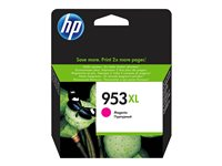 HP 953XL - 20.5 ml - Lång livslängd - magenta - original - bläckpatron - för Officejet Pro 77XX, 82XX, 87XX F6U17AE#BGX