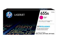 HP 655A - Magenta - original - LaserJet - tonerkassett (CF453A) - för Color LaserJet Enterprise M652, M653; LaserJet Enterprise Flow MFP M681, MFP M682 CF453A