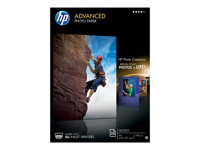 HP Advanced Glossy Photo Paper - Blank - A4 (210 x 297 mm) - 250 g/m² - 25 ark fotopapper - för Officejet 80XX; Photosmart B110, Wireless B110; Smart Tank Plus 55X, 571, 655 Q5456A
