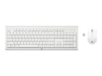 HP C2710 Combo - Sats med tangentbord och mus - trådlös - 2.4 GHz - nordisk - för OMEN Obelisk by HP 875; HP 15, 27; ENVY x360; Pavilion Gaming 15, 690, TG01; Spectre x360 M7P30AA#UUW