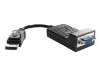 HP - VGA-adapter - DisplayPort (hane) till HD-15 (VGA) (hona) - 20 cm - för HP 260 G4; Desktop Pro 300 G6; Elite Slice G2; EliteDesk 805 G6; ProDesk 40X G6 AS615AA