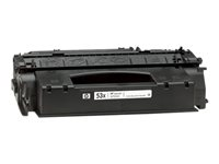 HP 53X - Lång livslängd - svart - original - LaserJet - tonerkassett (Q7553X) - för LaserJet M2727nf MFP, M2727nfs MFP, P2014, P2014n, P2015, P2015d, P2015dn, P2015n, P2015x Q7553X