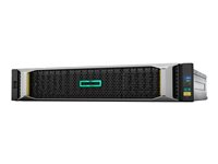 HPE Modular Smart Array 1050 Dual Controller SFF Storage - Hårddiskarray - 24 fack (SAS-2) - 8Gb Fibre Channel (extern) - kan monteras i rack - 2U Q2R19B