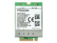 HP XMM 7360 - Trådlöst mobilmodem - 4G LTE - M.2 Card - 150 Mbps - för EliteBook 735 G6, 745 G6, 840 G6, 850 G6; ProBook 640 G5, 650 G5; ZBook 15 G6, 17 G6 3FB01AA#AC3