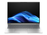 HP EliteBook 6 G1i Notebook AI - 177 graders gångsjärnskonstruktion - Intel Core Ultra 5 - 225U / upp till 4.8 GHz - Win 11 Pro - Intel Graphics - 16 GB RAM - 512 GB SSD NVMe - 16" IPS 1920 x 1200 - Gigabit Ethernet - Wi-Fi 7, Bluetooth - silver - kbd: he AD3A9ET#UUW