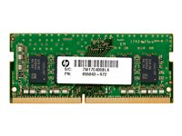 HP - DDR4 - modul - 8 GB - SO DIMM 260-pin - 2666 MHz / PC4-21300 - 1.2 V - ej buffrad - icke ECC - för Workstation Z2 Mini G4 Entry, Z2 Mini G4 High Performance, Z2 Mini G4 Performance 3TQ35AA