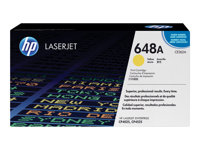 HP 648A - Gul - original - LaserJet - tonerkassett (CE262A) - för Color LaserJet Enterprise CP4025dn, CP4025n, CP4525dn, CP4525n, CP4525xh CE262A