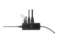 HP Travel Hub G2 - Portreplikator - USB-C - VGA, HDMI - för Chromebox Enterprise G3, G3; ENVY 17; Pro c645; ProBook 440 G8, 630 G8, 635, 650 G8 7PJ38AA