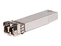 HPE Aruba - SFP+ sändar/mottagarmodul - 10 GigE - 10GBase-SR - SFP+ / LC multiläge - upp till 300 m - för HPE Aruba 2930F 12, 2930F 8G, 2930M 24, 2930M 40, 6300, 6405 48, 6405 96, 64XX, 72XX, 83XX J9150D