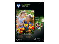HP Everyday Photo Paper - Blank - 8 mil - A4 (210 x 297 mm) - 200 g/m² - 25 ark fotopapper - för Deskjet 2622; Envy 50XX, 76XX; Officejet 52XX, 80XX; Photosmart B110, Wireless B110 Q5451A