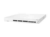 HPE Networking Instant On 1960 12XGT 4SFP+ Switch - Switch - L2+ - smart - 12 x 100/1000/10000 + 4 x 10 Gigabit SFP+ - rackmonterbar - BTO JL805A#ABB