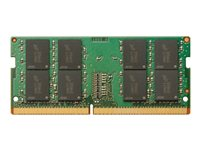 HP - DDR4 - modul - 4 GB - DIMM 288-pin - 2400 MHz / PC4-19200 - 1.2 V - ej buffrad - icke ECC - för Workstation Z240 1CA78AA