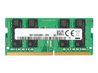 HP - DDR4 - modul - 8 GB - SO DIMM 260-pin - 3200 MHz / PC4-25600 - 1.2 V - ej buffrad - icke ECC - för Elite Slice G2 for Meeting Rooms; EliteDesk 705 G5 (SODIMM); EliteOne 800 G5 , 800 G6; ProDesk 400 G5 (SODIMM), 400 G6 (SODIMM), 600 G5 (SODIMM), 600 G6 (SODIMM); ProOne 400 G6, 440 G6, 600 G6 13L77AA