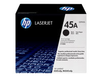 HP 45A - Svart - original - LaserJet - tonerkassett (Q5945A) - för LaserJet 4345mfp, 4345x, 4345xm, 4345xs, M4345, M4345x, M4345xm, M4345xs Q5945A