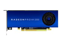 AMD Radeon Pro WX 3200 - Grafikkort - Radeon Pro WX 3200 - 4 GB GDDR5 - PCIe 3.0 x16 - 4 x Mini DisplayPort - för Workstation Z2 G4 (MT, SFF), Z2 G5 (SFF), Z4 G4, Z6 G4, Z8 G4 6YT68AA