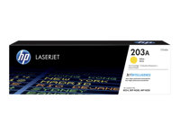 HP 203A - Gul - original - LaserJet - tonerkassett (CF542A) - för Color LaserJet Pro M254dw, M254nw, MFP M280nw, MFP M281cdw, MFP M281fdn, MFP M281fdw CF542A