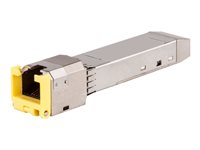 HPE Aruba Cat6A - SFP+ sändar/mottagarmodul - 10 GigE - 10GBase-T - RJ-45 - upp till 30 m - för HPE Aruba 8320, 8325-48Y8C, MACsec Advanced Module JL563A