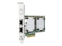 HPE 530T - Nätverksadapter - PCIe 2.0 x8 - 10Gb Ethernet - för Apollo 4200 Gen10; ProLiant DL380 Gen10, XL170r Gen10, XL190r Gen10; SimpliVity 380 Gen10 656596-B21