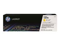 HP 131A - Gul - original - LaserJet - tonerkassett (CF212A) - för LaserJet Pro 200 M251n, 200 M251nw, MFP M276n, MFP M276nw CF212A