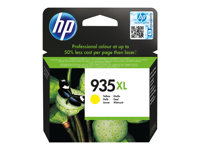 HP 935XL - Lång livslängd - gul - original - bläckpatron - för Officejet 6812, 6815, 6820; Officejet Pro 6230, 6230 ePrinter, 6830, 6835 C2P26AE#301