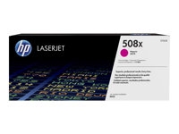 HP 508X - Lång livslängd - magenta - original - LaserJet - tonerkassett (CF363X) - för LaserJet Enterprise MFP M577; LaserJet Enterprise Flow MFP M577 CF363X