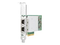 HPE 524SFP+ - Nätverksadapter - PCIe 3.0 x8 - 10 Gigabit SFP+ x 2 - för Apollo 4200 Gen10; ProLiant DL325 Gen10, DL380 Gen10, DL385 Gen10, ML350 Gen10 P08446-B21