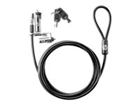 HP Nano Dual Head - Lås för säkerhetskabel - för Pro c645; ProBook 440 G8, 450 G8, 630 G8, 635, 640 G8, 650 G8; ZBook Create G7, Power G7 1AJ41AA