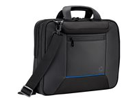 HP Recycled Series Top Load - Notebook-väska - 14" - 14.1" - svart med blå detaljer - för HP 240 G8, 246 G7; Elite c1030; ENVY 17; Pro c645; ProBook 440 G8, 630 G8, 635, 640 G8 7ZE83AA