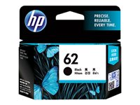 HP 62 - Svart - original - blister - bläckpatron - för Envy 55XX, 56XX, 76XX; Officejet 200, 250, 57XX, 8040 C2P04AE#301
