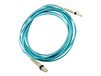HPE Premier Flex - Nätverkskabel - LC multiläge (hane) till LC multiläge (hane) - 15 m - 15 m - fiberoptisk - OM4 - för HPE SN3600B 32, SN6610C 32, SN6710C 64, SN6720C 64, SN6750, SN8500C/SN8700C 48, SN8700C 64 QK735A