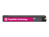 HP 913A - Magenta - original - PageWide - bläckpatron - för PageWide 352, MFP 377; PageWide Managed MFP P57750, P55250; PageWide Pro 452, 477, 552 F6T78AE