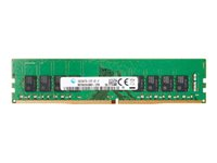 HP - DDR4 - modul - 8 GB - DIMM 288-pin - 2666 MHz / PC4-21300 - 1.2 V - ej buffrad - icke ECC - för HP 280 G3, 280 G4, 280 G5, 285 G3, 290 G2, 290 G3, 290 G4, 295 G6; Desktop Pro A 300 G3, Pro A G2, Pro A G3; EliteDesk 705 G5 (DIMM), 800 G5 (DIMM), 800 G6 (DIMM), 805 G6 (DIMM); Engage Flex Pro-C Retail System; ProDesk 400 G7 (DIMM), 405 G6 (DIMM), 600 G5 (DIMM); Workstation Z1 G5, Z1 G6 3TK87AA