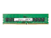 HP - DDR4 - modul - 8 GB - DIMM 288-pin - 2666 MHz / PC4-21300 - 1.2 V - ej buffrad - ECC - AMO - för Workstation Z2 G4 3TQ39AA