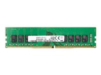 HP - DDR4 - modul - 16 GB - DIMM 288-pin - 2666 MHz / PC4-21300 - 1.2 V - ej buffrad - ECC - AMO - för Workstation Z2 G4 3TQ40AA
