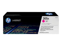 HP 305A - Magenta - original - LaserJet - tonerkassett (CE413A) - för LaserJet Pro 300 color M351a, 300 color MFP M375nw, 400 color M451, 400 color MFP M475 CE413A