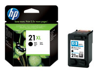 HP 21XL - 12 ml - Lång livslängd - svart - original - blister - bläckpatron - för Deskjet D1530, F2185, F2187, F2224, F2280, F2288, F2290, F375, F4175, F4188, F4190, F4194 C9351CE#301