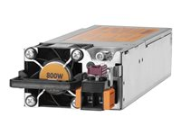 HPE - Nätaggregat - hot-plug/redundant (insticksmodul) - Flex Slot - -40 -72 V - 800 Watt 720480-B21